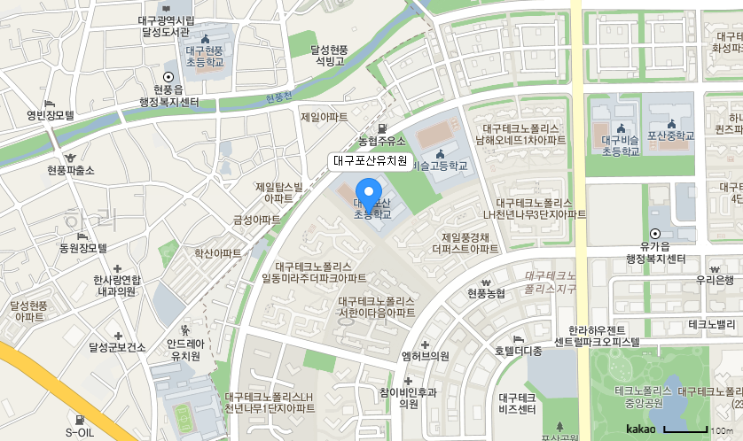 학교 찾아오시는 길 지도